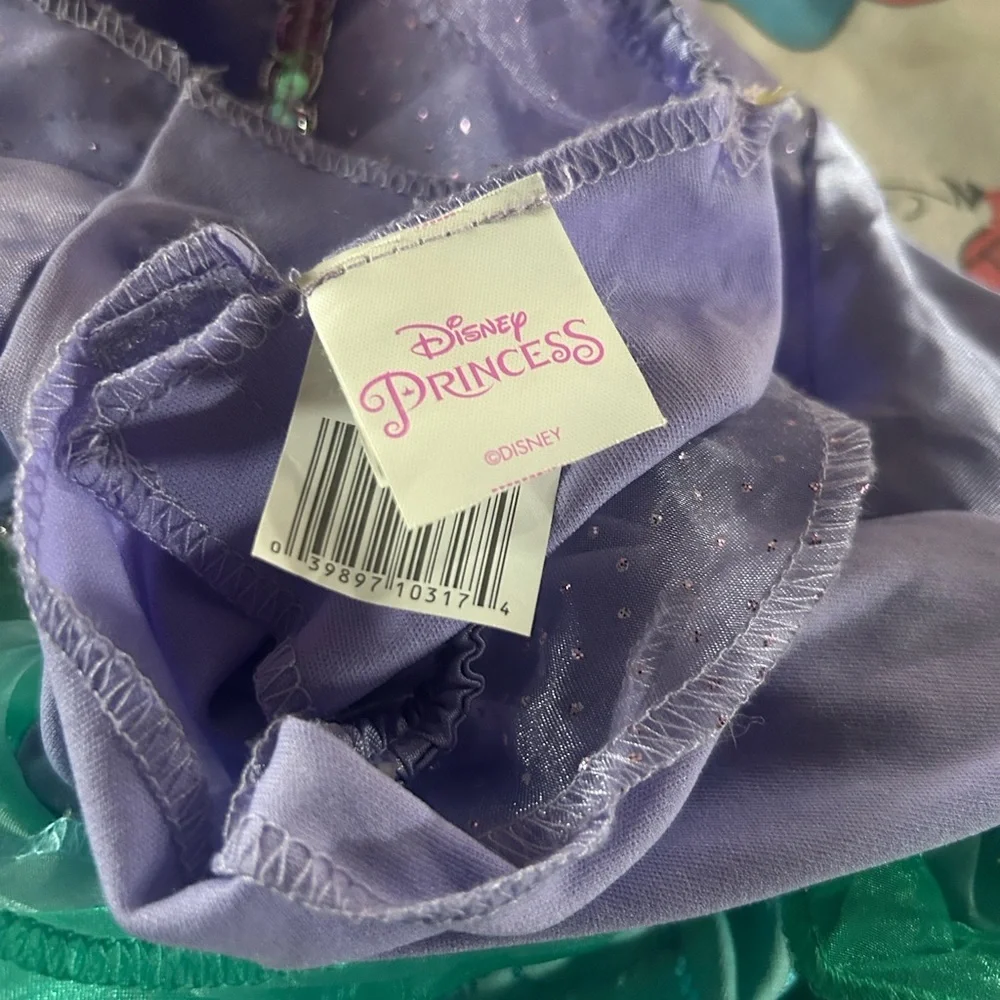 Disney Mermaid Costume - Purple and Green